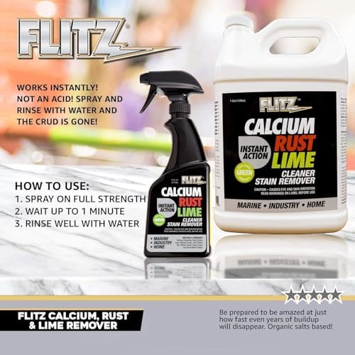 Flitz Calcium Rust Lime Remover 1 Gallon