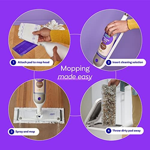 Swiffer Power Mop Wood Floor Cleaner Set