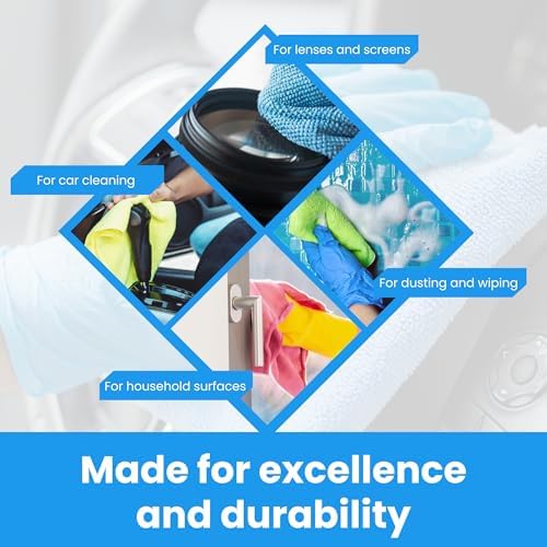 MIRACLEAN Microfiber Cleaning Cloth 12-Pack
