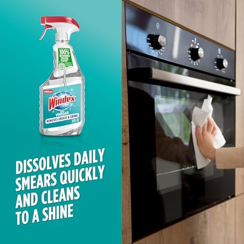 Windex Vinegar Streak-Free Shine Glass Cleaner 23 Oz