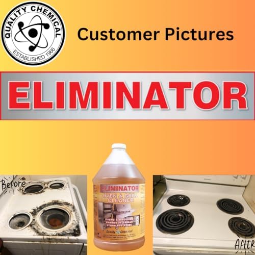 Quality Chemical Oven Cleaner Grill Cleaner - 128 oz Pack of 1