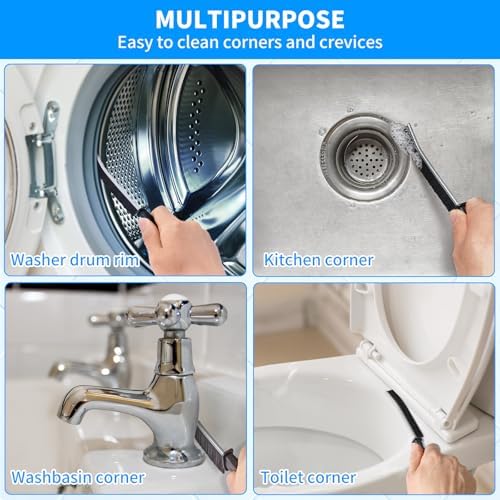 4TH Multi-Purpose Crevice Cleaning Brush - 4 Pcs Thin Durable