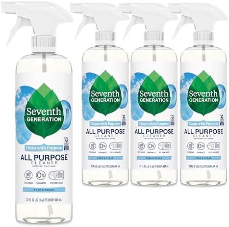 Seventh Generation All Purpose Cleaner 23 oz Pack of 4 1