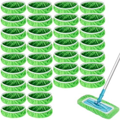 Unoutur Reusable Microfiber Mop Pads for Swiffer Sweeper