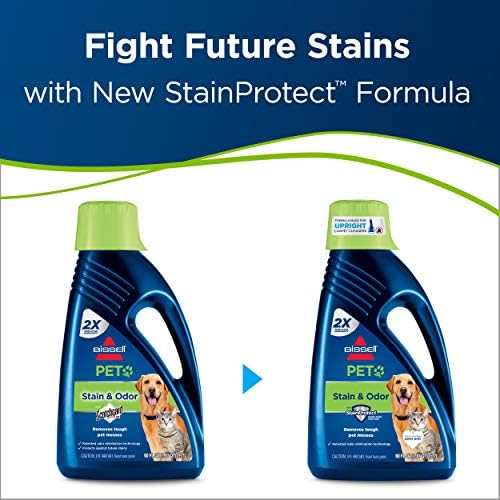 Bissell 2X Pet Stain Odor Carpet Cleaner Detergent