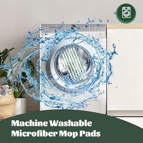4 Pack Microfiber Mop Pads Refills for Libman Mops