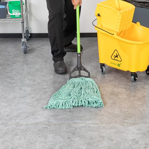 Restaurantware Mop Head Refill - 24 Ounce Cotton Blend Machine Washable