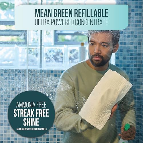 Mean Green Refillable Glass Cleaner 143 Ounce 6 Pack 1