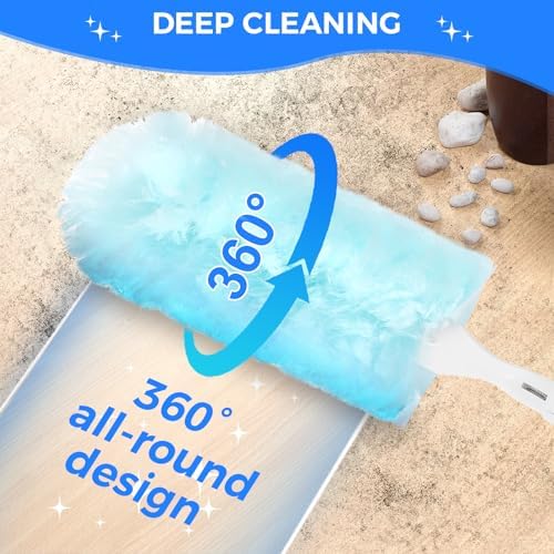 Disposable Duster Refills 8-Pack with Extendable Handle