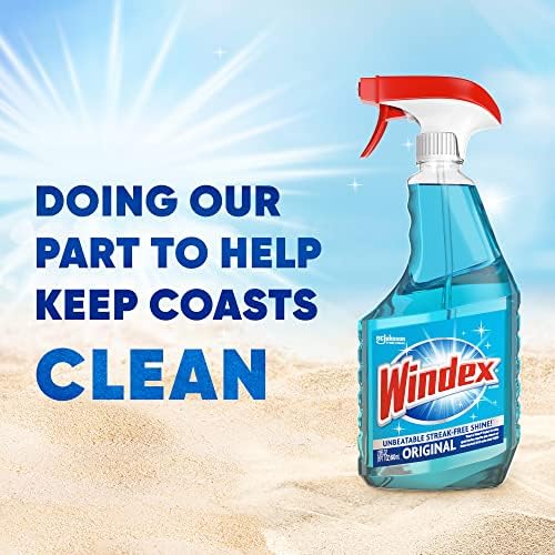Windex Glass Cleaner 23 fl oz Original Blue