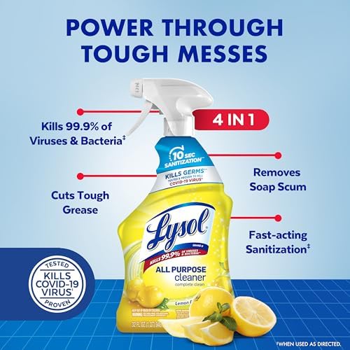 Lysol All Purpose Cleaner Spray 32 Fl Oz Pack of 2