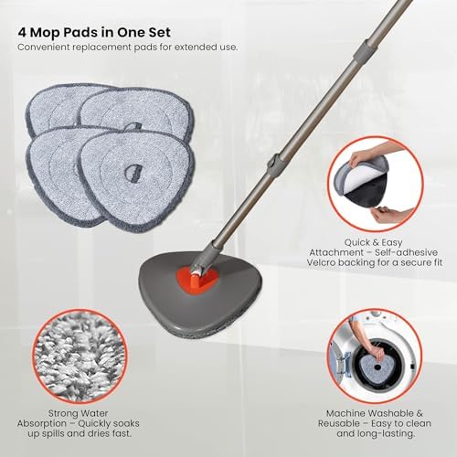 Hmbletech Dual Chamber Mop and Bucket Set
