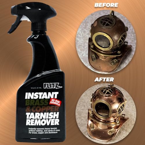 Flitz Instant Brass and Copper Tarnish Remover 16oz 1