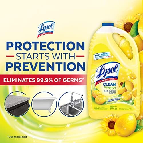 Lysol Multi-Surface Cleaner 144 Fl Oz 1