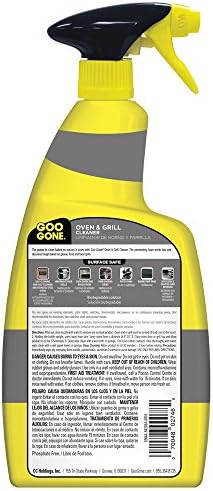 Goo Gone Oven and Grill Cleaner 28 Ounce Surface Safe