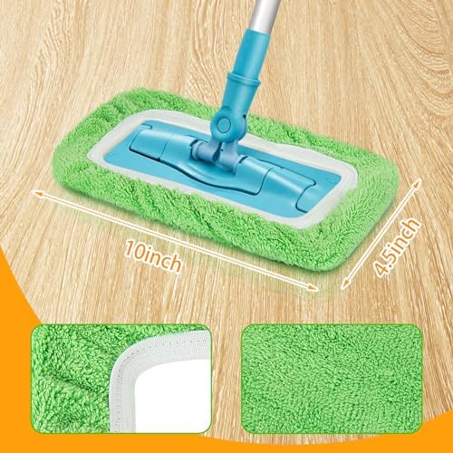 Unoutur Reusable Microfiber Mop Pads for Swiffer Sweeper