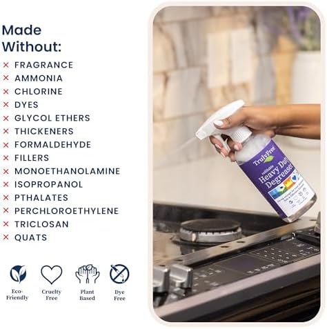 Truly Free Heavy Duty Degreaser 16oz Refill Set