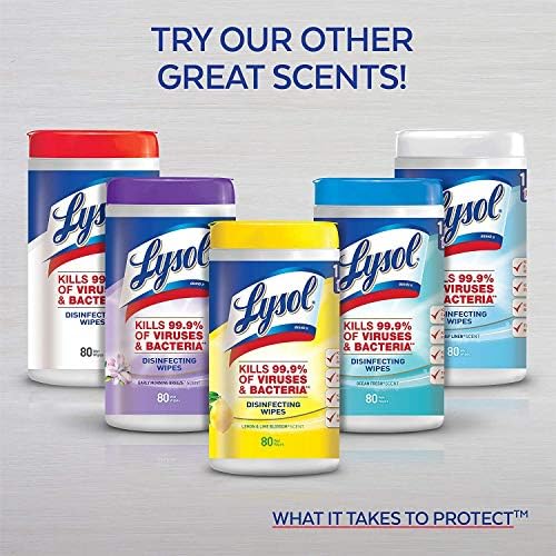 Lysol Disinfectant Spray 76oz 4X19oz Crisp Linen
