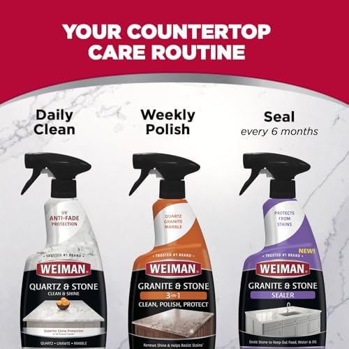 Weiman Quartz Countertop Cleaner and Polish 2 Pack