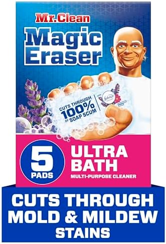 Mr Clean Magic Eraser Sponge with Febreze Lavender Scent 5ct