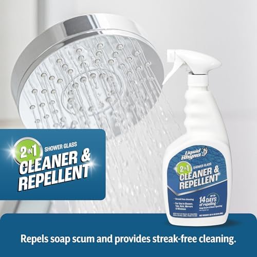 Danco Liquid Rhyno 2-in-1 Shower Glass Cleaner Repellent 1