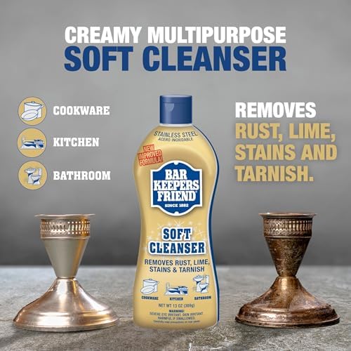 Bar Keepers Friend Soft Cleanser and MORE Spray Foam Cleaner Bundle 1