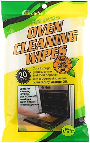Cadie Degreasing Oven Cleaning Wipes 20 Pack
