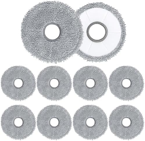 10 Pack Microfiber Mop Pads for Dreame Vacuums 1