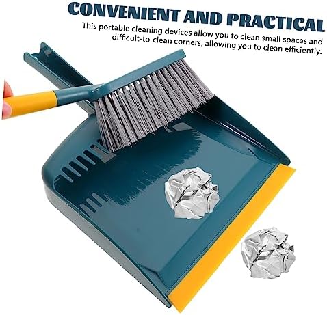 1Set Handheld Broom and Dustpan for Kitchen Home and Car