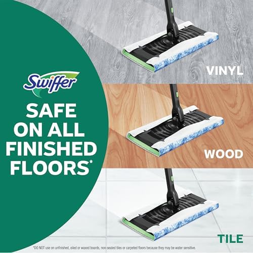 Swiffer Sweep Mop Deluxe 2-in-1 Floor Cleaning Kit