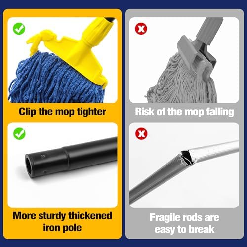 JEHONN Heavy Duty String Mop for Floor Cleaning