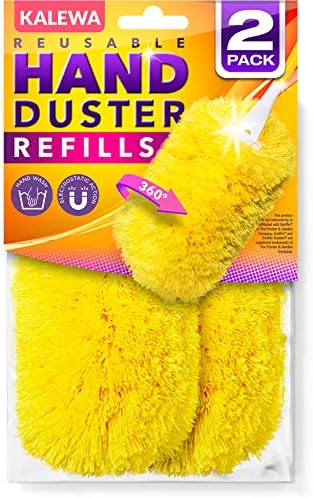 KALEWA Microfiber Swiffer Duster Refills 2 Pack Heavy Duty