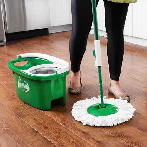 Libman Tornado Spin Mop System with 2 Refill Heads
