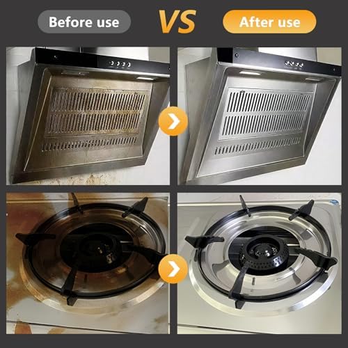120ML Gas Stove Cleaner Degreaser for Kitchen Oil Stains
