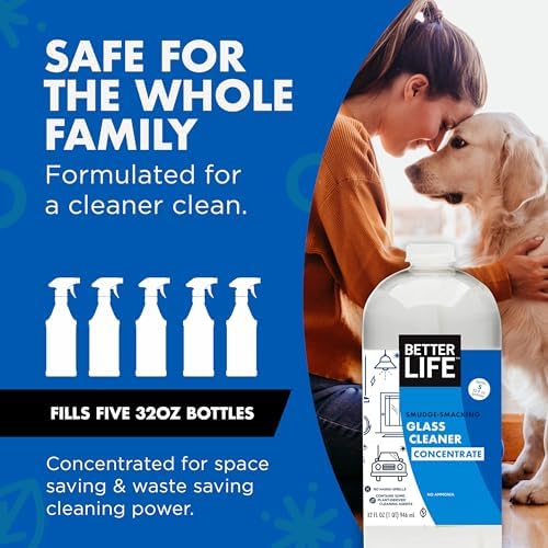 Better Life Glass Cleaner Concentrate - 32oz Unscented