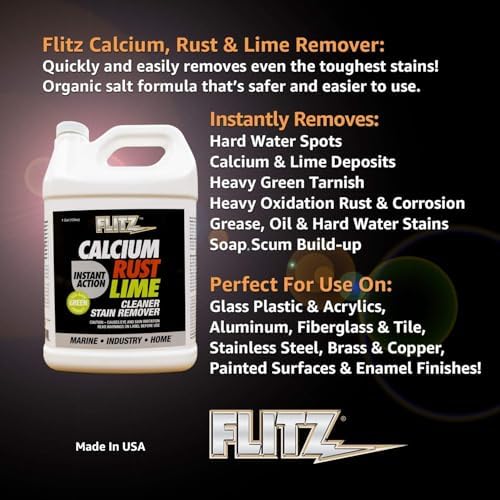 Flitz Calcium Rust Lime Remover 1 Gallon