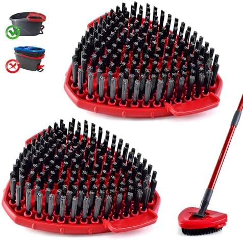 DLAIMI Scrubber Mop Head for O Cedar EasyWring 1-Tank