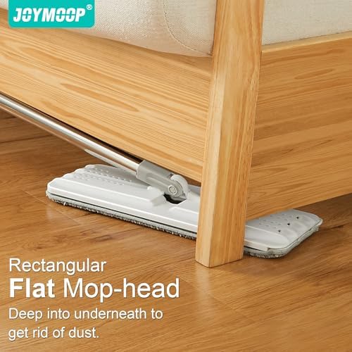JOYMOOP Self-Squeezing Flat Mop and Bucket System