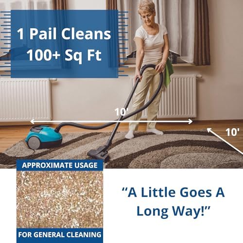 SaniClean Dry Carpet Rug Cleaning Powder
