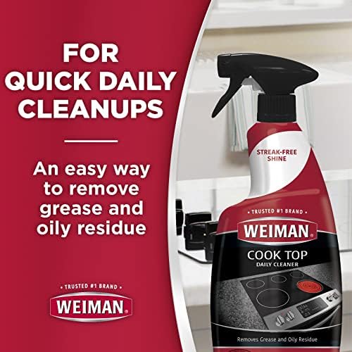 Weiman Disinfecting Stovetop Cleaner - 22 Ounce Combo Pack