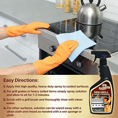 Parker Bailey BBQ Grill Cleaner Degreaser