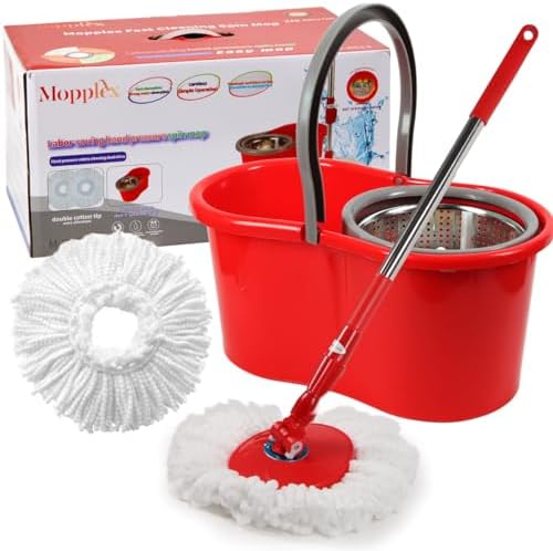 TAKTICK Spin Mop and Bucket with Wringer Set