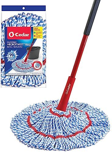 O-Cedar MicroTwist MAX Mop with Extra Refill