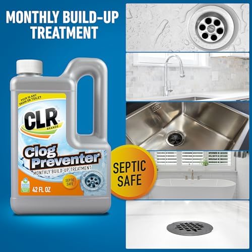 CLR Clog Preventer 80 Ounce Drain Cleaner