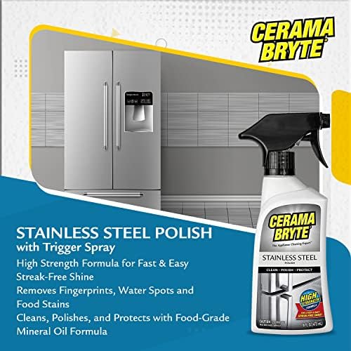 Cerama Bryte Stainless Steel Cleaner 2 Pack