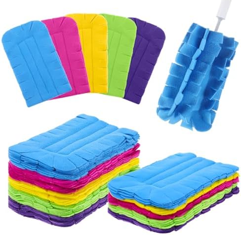 10 PCS Reusable Fleece Duster Refills for Cleaning
