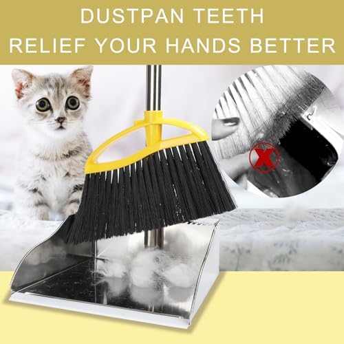 Gloffer Broom and Dustpan Set for Home 1