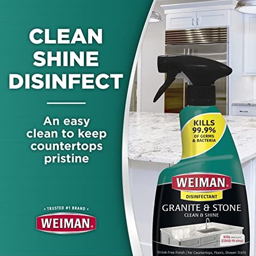 Weiman Disinfecting Granite Cleaner Polish Value Pack 1