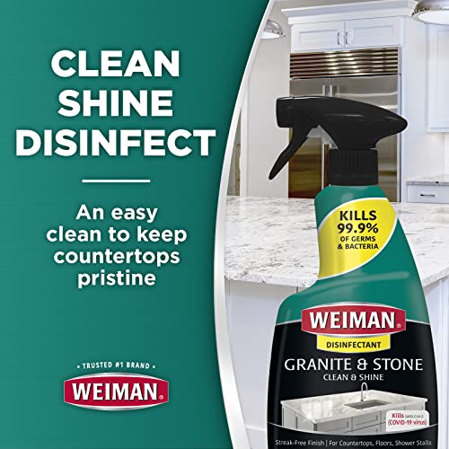 Weiman Disinfectant for Stone Surfaces - 12 fl oz 2 Pack