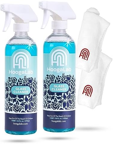 HoogaLab 16oz Glass Cleaner 2 Pack 1